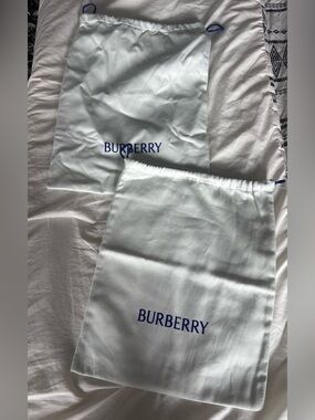 Burberry dust bags